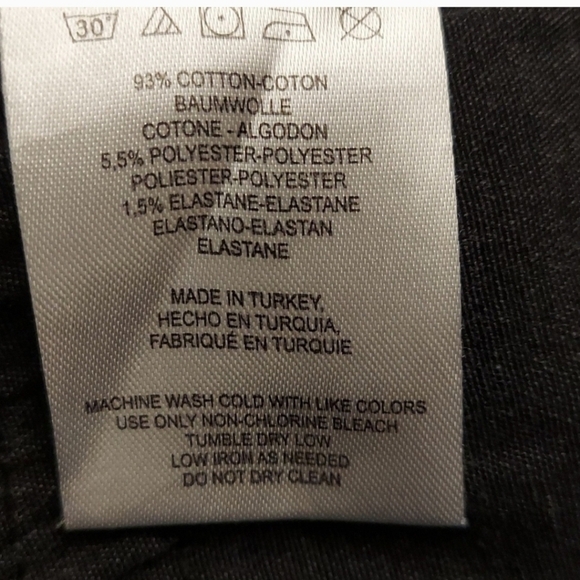 FREE PEOPLE Gray Fringe Cropped Mid Rise Straight Jeans - Picture 9 of 9